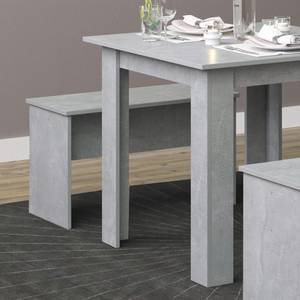 Esstisch Set Sentio 37272 Beton Dekor - 80 x 80 cm