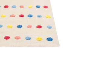 Teppich LELES Beige - Blau - Pink - Gelb - Naturfaser - 80 x 1 x 150 cm