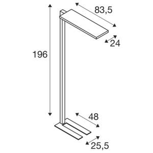 Stehleuchte WORKLIGHT Grau