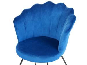 Fauteuil LOVELOCK Noir - Bleu - Bleu marine