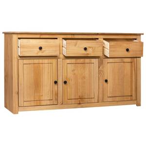 Buffet 299463 Marron - Bois massif - Bois/Imitation - 135 x 80 x 40 cm