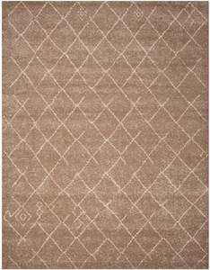 Teppich Amara Braun - Textil - 245 x 2 x 305 cm
