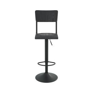 Tabouret de bar Clem (Lot de 2) Noir