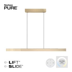 LED Pendellampe PURE MOTO-RISE Messing - Metall - 120 x 240 x 120 cm