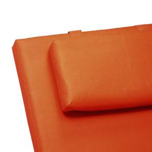 Auflage Sonnenliege Kopfkissen orange Orange - Textil - 1 x 1 x 0 cm