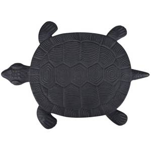 Schildkröteförmige Platte Metall - 33 x 2 x 23 cm