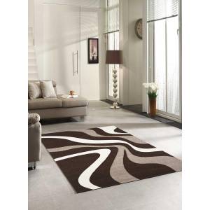 Tapis salon NODAGE Marron - 80 x 300 cm