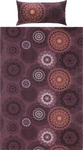Bettwäsche 204547 2-teilig Violett - 200 x 200 cm