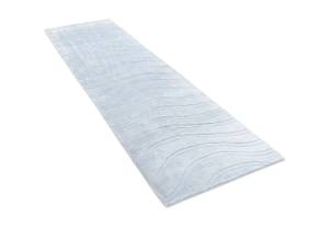 Tapis de passage Darya CDLXXIII Bleu - Textile - 81 x 1 x 297 cm