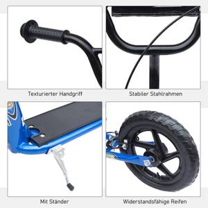 Kinderscooter 371-027BU Blau - Metall - 52 x 80 x 120 cm