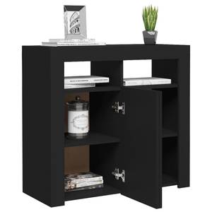 Sideboard 3009229 Schwarz - 80 x 35 cm