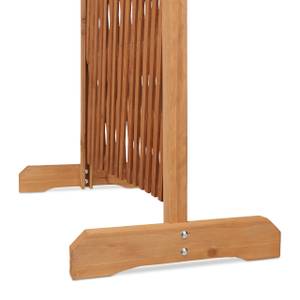 Rankgitter Holz ausziehbar Braun - Holzwerkstoff - 165 x 102 x 30 cm