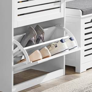 Armoire à Chaussures FSR108-W Blanc