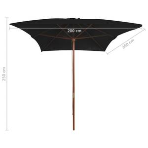 Parasol 3007546 Noir