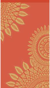 Strandtuch MarileOrange Orange - Textil - 90 x 1 x 160 cm