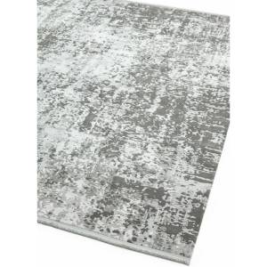 Tapis moderne tissé plat CLOAK Gris - 200 x 290 cm