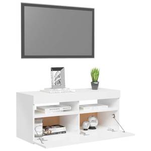 Meuble tv 3008756_2 Blanc brillant - Profondeur : 60 cm