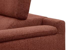 Ecksofa Fiero (5-Sitzer) Dunkelorange