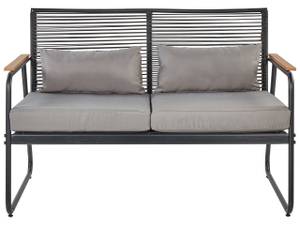 Lounge Set POMONTE 4-tlg Schwarz - Grau