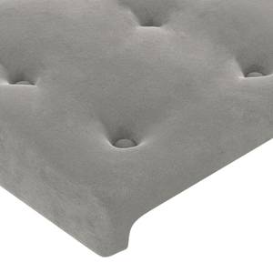 Boxspringbett 3017268-21 Hellgrau - Breite: 180 cm