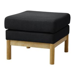 Hocker HOLLY Schwarz Schwarz