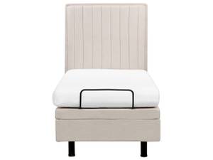 Einzelbett DUKE II Beige - Creme