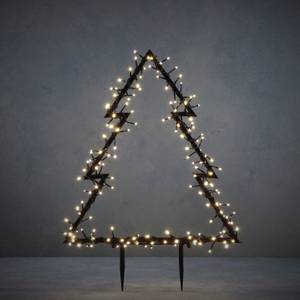 Gartenstecker mit LED Weihnachtsbaum 53 x 75 cm