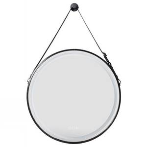 Miroir LED Rond Vita Noir - 80 x 80 cm