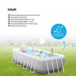 Schwimmbad-Set 564039 (4-teilig) 170 x 61 x 259 cm