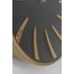 Horloge murale Charm Noir - Bois manufacturé - 51 x 51 x 5 cm