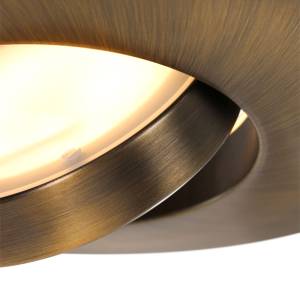 LED-Stehleuchte Zenith Eisen - 1-flammig - Bronze