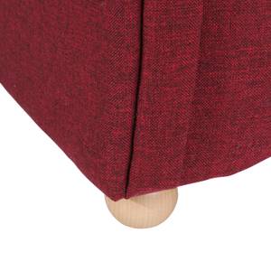 Corona Sessel Rot - Textil - 96 x 85 x 81 cm