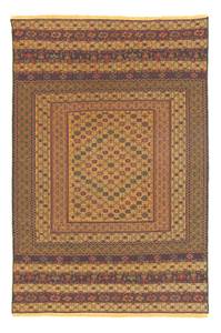 Kelim Afghan - 198x137cm Naturfaser - 137 x 1 x 198 cm