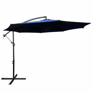 Parasol de Jardin ASTER Noir - Bleu nuit