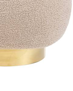 Sessel LOVIISA Beige - Gold