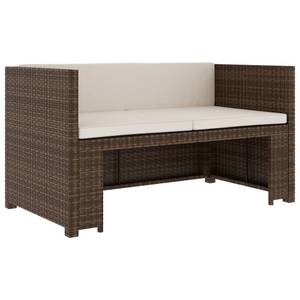 Gartenmöbel-Set (5-teilig) 3000630 Braun - Metall - Polyrattan - 45 x 35 x 96 cm