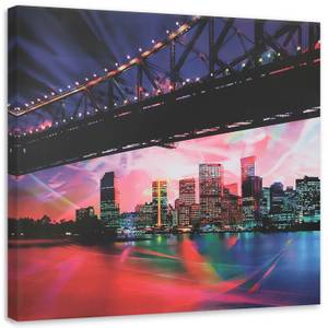 Bild auf leinwand New York City Bridge 60 x 60 cm