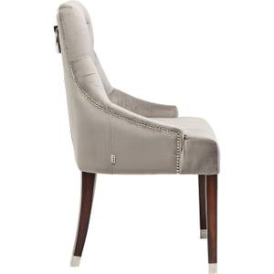 Chaise Prince Gris - Textile - 53 x 98 x 60 cm