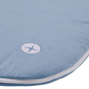 Babyschlafsack Voile Blau - Höhe: 10 cm