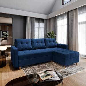 Ecksofa MILO L Blau