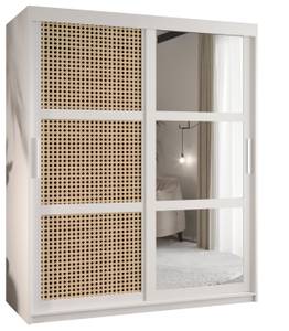 ARMOIRE À PORTES COULISSANTES PLECIONKA Largeur : 150 cm - Argenté