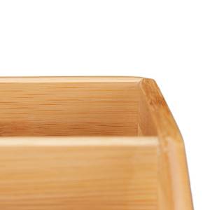 Tischorganizer Bambus mit 6 Fächern Braun - Bambus - 28 x 14 x 20 cm