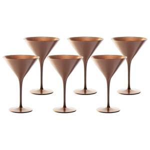 Cocktailschalen Elements 6er Set Braun