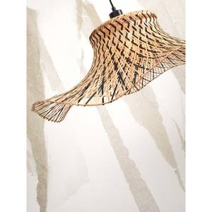 Bogenlampe IBIZA Schwarz - Braun - Holz