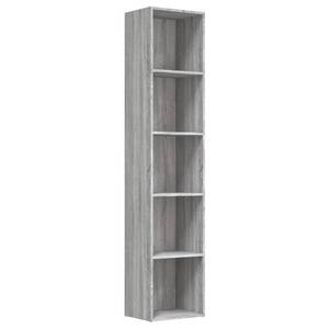 Bücherregal 3016488-4 Eiche Grau Dekor - 40 x 189 cm