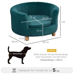 Hundesofa D04-148GN Grün