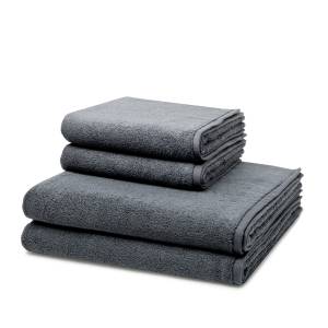 Sensual Skin set serviettes 4 pcs Graphite