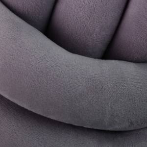 5x coussins en noeud gris foncé Anthracite