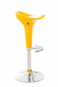 Tabouret de bar Saddle Jaune