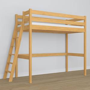 Hochbett N02 Braun - 80 x 180 cm